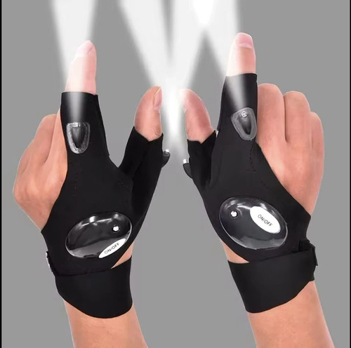 Led half finger waterproof - finger,