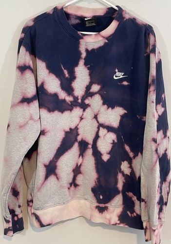 Nike sweatshirt mens large tie - nike,