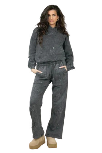 Womens acid wash oversized - acid,