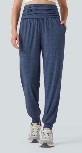 Halara yoga joggers blue - halara,